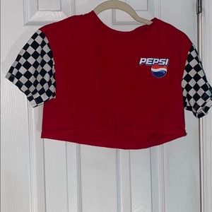 Pepsi crop tee